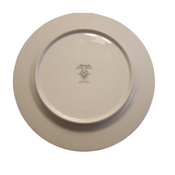 Noritake Ivory China Pattern Lexine 7007 Set of Two Salad Plates Vintage - Picture 3 of 7